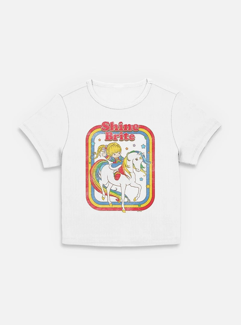 Rainbow Brite Shine Women Baby T-Shirt