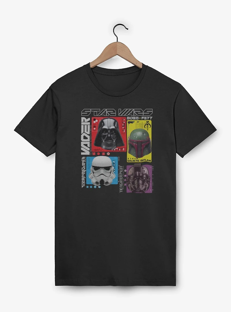 Star Wars Quatuor Casque T-Shirt