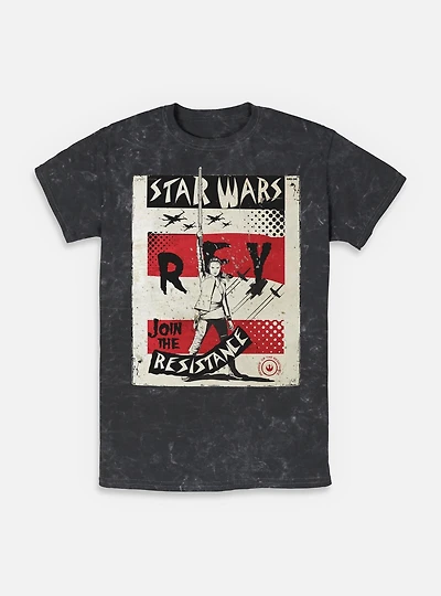 Star Wars Right Fist Mineral Wash T-Shirt