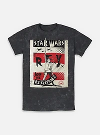 Star Wars Right Fist Mineral Wash T-Shirt