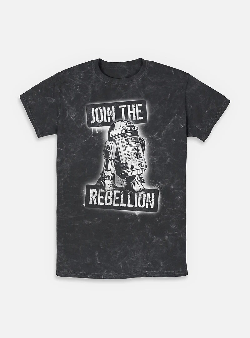 Star Wars Join The Rebels Mineral Wash T-Shirt