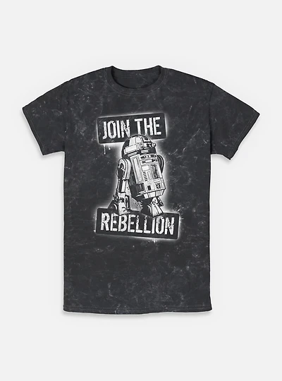 Star Wars Join The Rebels Mineral Wash T-Shirt