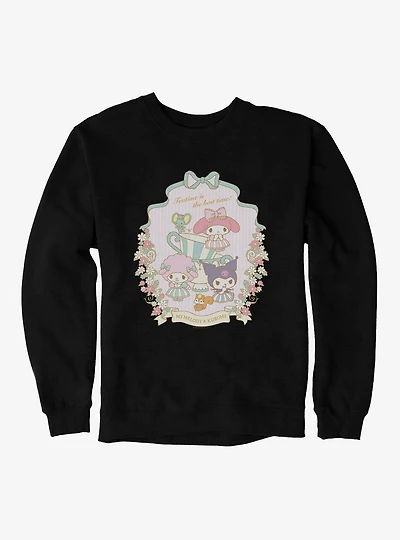My Melody & Kuromi Teatime Is The Best Time Sweatshirt