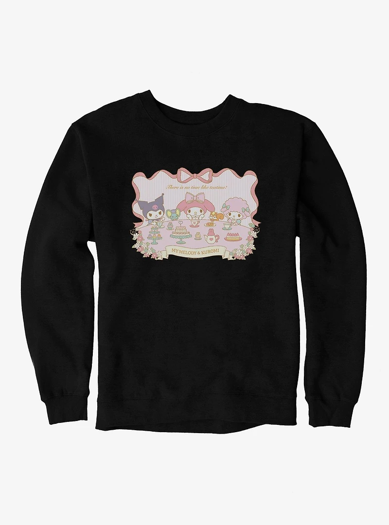 My Melody & Kuromi No Time Like Teatime Sweatshirt