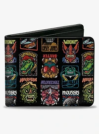 Teenage Mutant Ninja Turtles Allies and Villains Poses Bifold Wallet