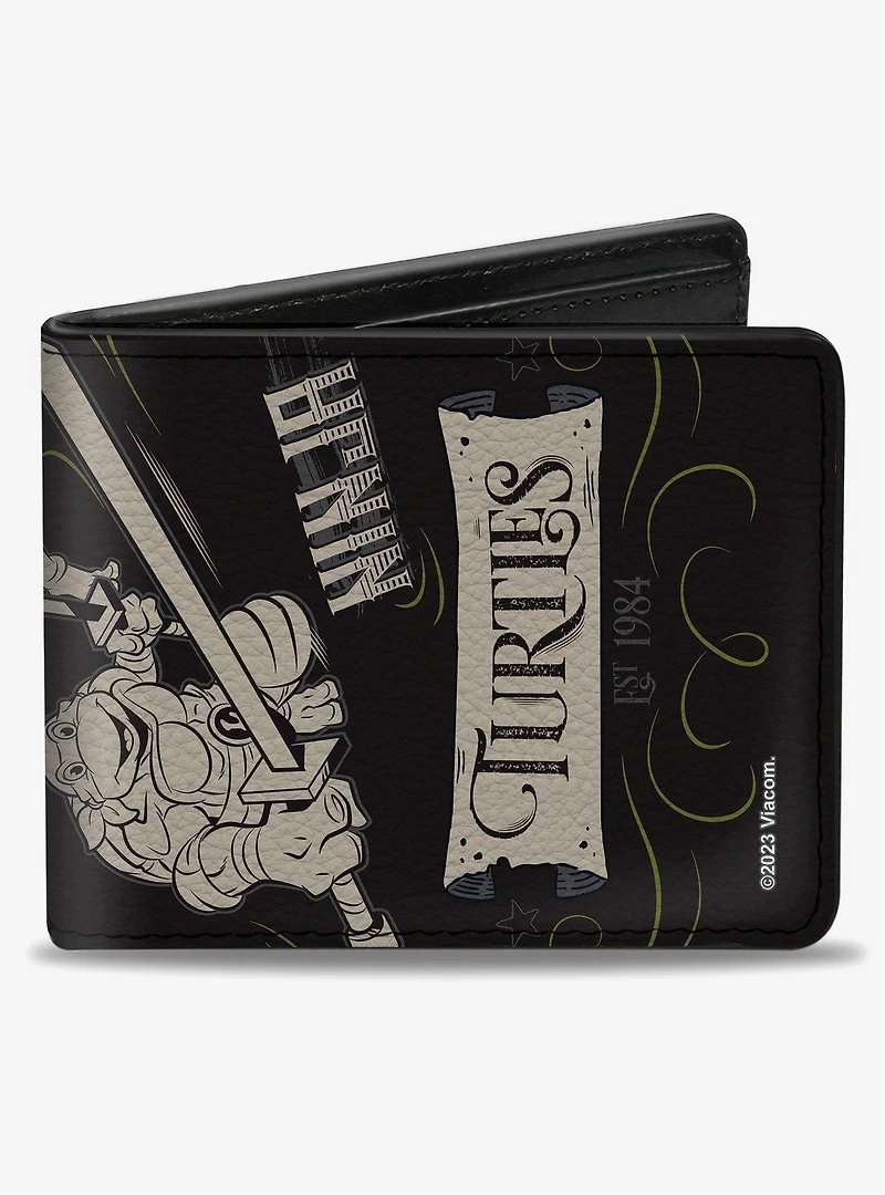 Teenage Mutant Ninja Turtles Est. 1984 Action Poses Bifold Wallet