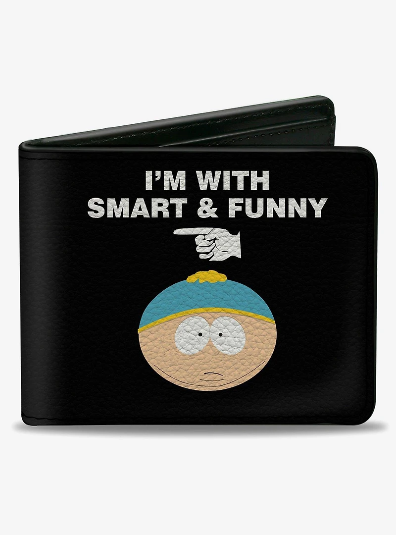 South Park Cartman and Heidi I'm With Quotes Bifold Wallet