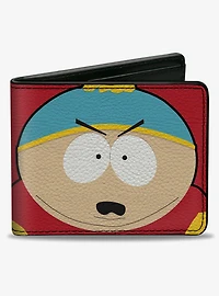 South Park Cartman Face Character Close Up Bifold Wallet
