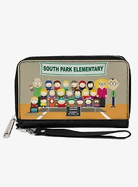 South Park Elementary 4th Grade Class Picture Zip Around Wallet