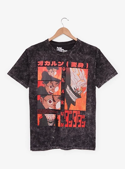 Dandadan Okarun Panel Portraits T-Shirt - BoxLunch Exclusive