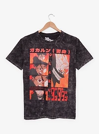 Dandadan Okarun Panel Portraits T-Shirt - BoxLunch Exclusive