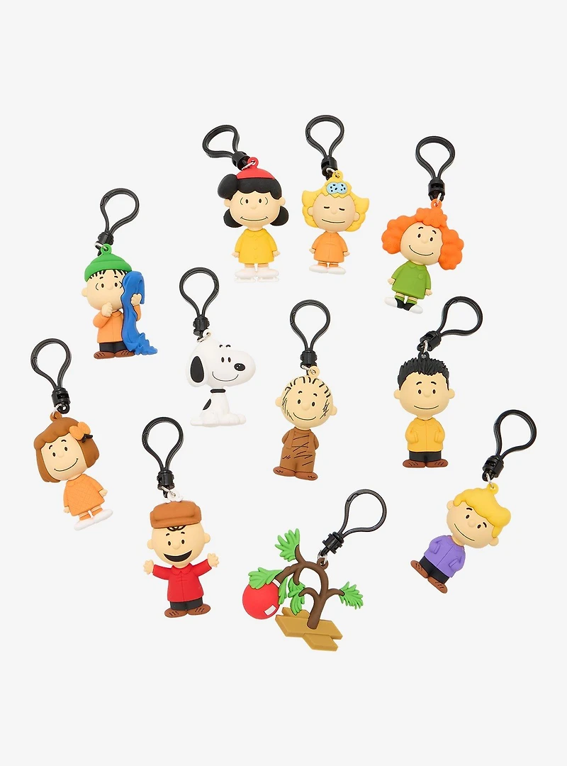 Peanuts Holiday Blind Bag Figural Bag Clip