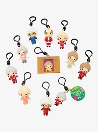 The Golden Girls Holiday Blind Bag Figural Bag Clip