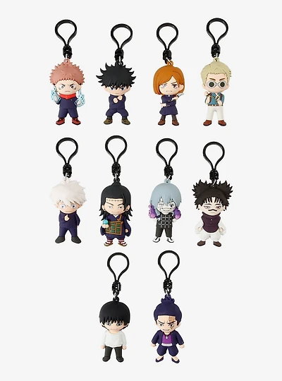 Jujutsu Kaisen Characters Blind Bag Figural Bag Clip