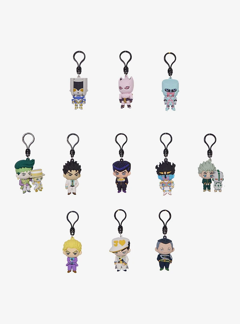 JoJo's Bizarre Adventure: Diamond is Unbreakable Characters Blind Bag Figural Bag Clip