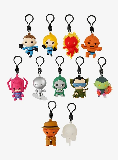Marvel The Fantastic Four Blind Bag Figural Bag Clip