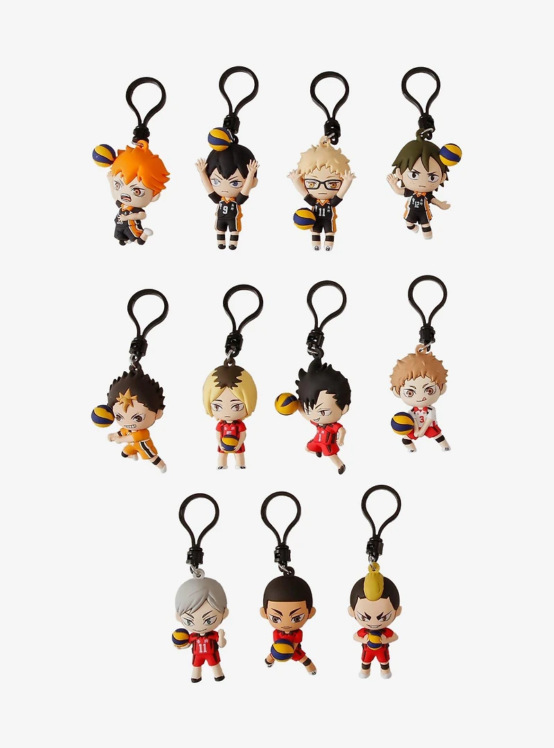 Haikyuu Series 4 Blind Bag Figural Bag Clip