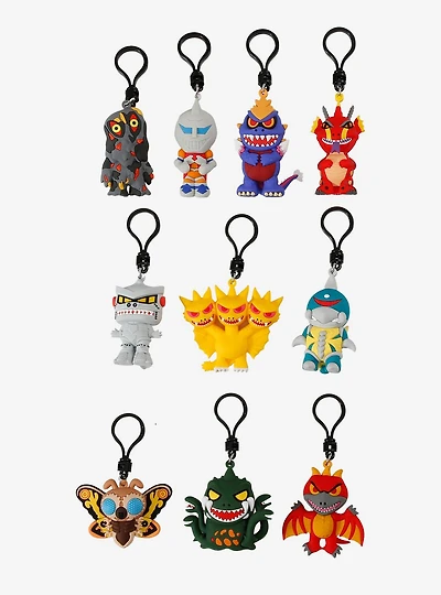 tokidoki x Godzilla Creatures Blind Bag Figural Bag Clip