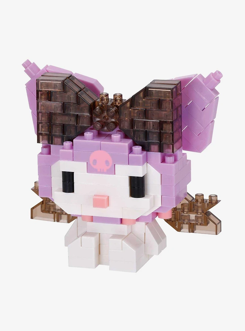 Kawada Nanoblock Sanrio Character Collection Series Kuromi (Ribbon) Build Kit