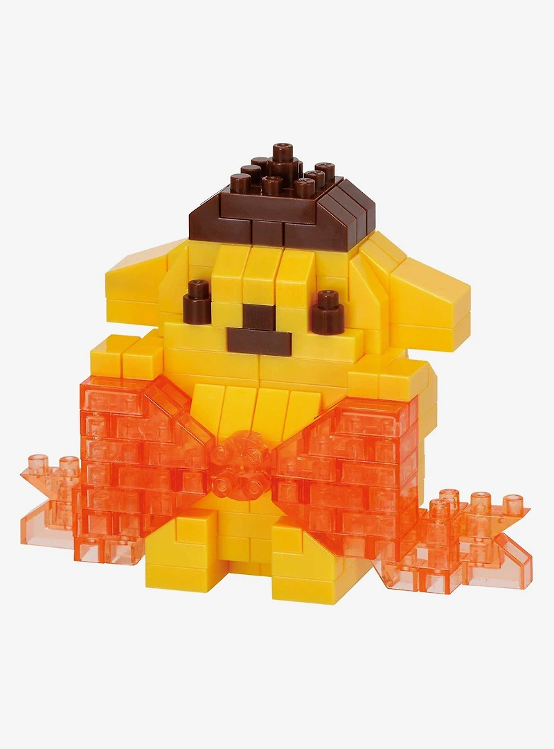 Kawada Nanoblock Sanrio Character Collection Series Pompompurin (Ribbon) Build Kit
