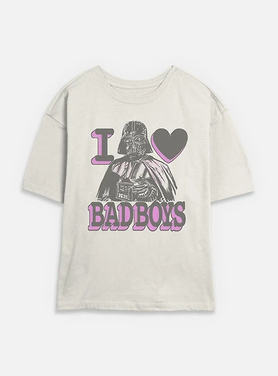 Star Wars Bad Love Womens Skimmer T-Shirt