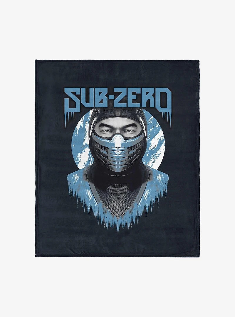 Mortal Kombat Subzero Silk Touch Throw Blanket