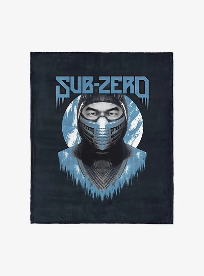 Mortal Kombat Subzero Silk Touch Throw Blanket