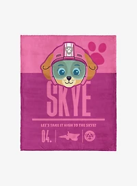 Paw Patrol High to the Skye 50x60" Silk Touch Throw Blanket