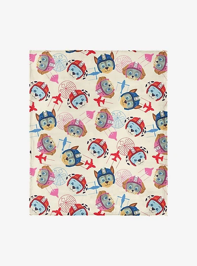 Paw Patrol Air Rescue Pattern 50x60" Silk Touch Throw Blanket
