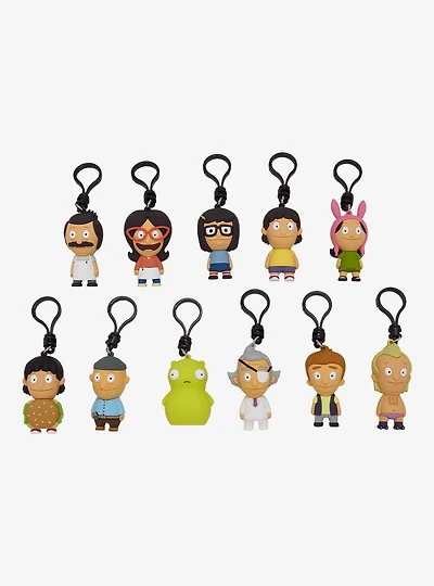 Bob's Burgers Characters Blind Bag Figural Bag Clip