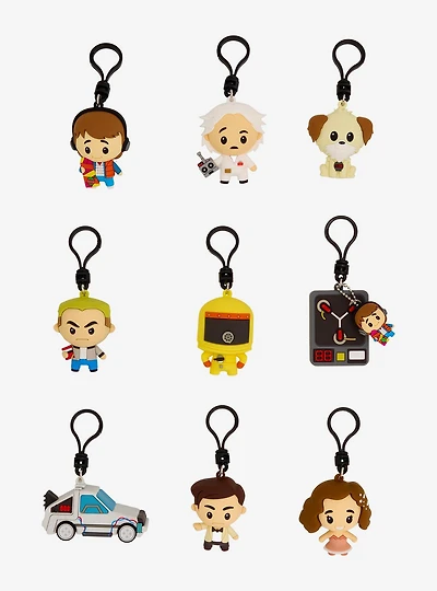 Back to the Future 40th Anniversary Blind Bag Figural Bag Clip