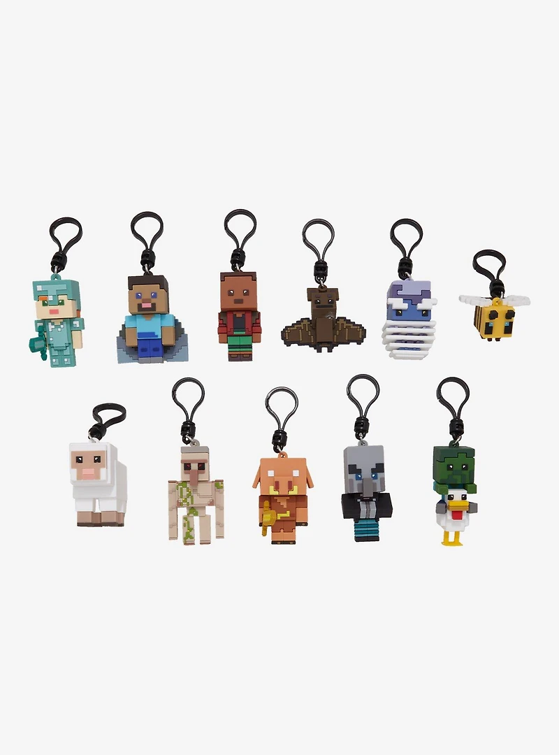 Minecraft Series 4 Blind Bag Figural Bag Clip