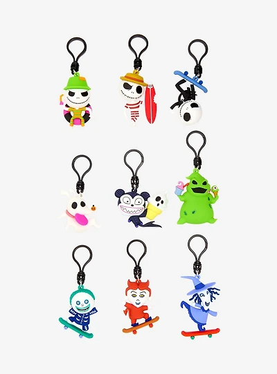 Disney The Nightmare Before Christmas Summer Series 10 Blind Bag Figural Bag Clip