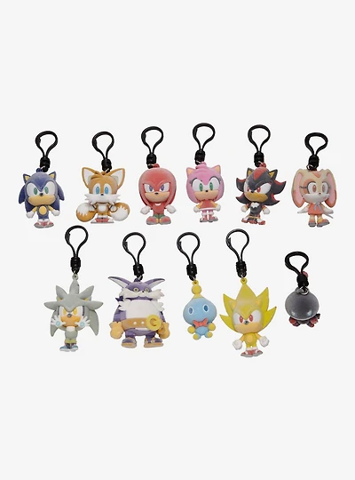 Sonic the Hedgehog Series 5 Figural Flocked Blind Bag Clip