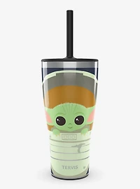 Star Wars The Mandalorian The Child in Carrier Triple Insulated Tumbler Travel Cup