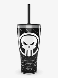 Marvel The Punisher Black Triple Insulated Tumbler Travel Cup