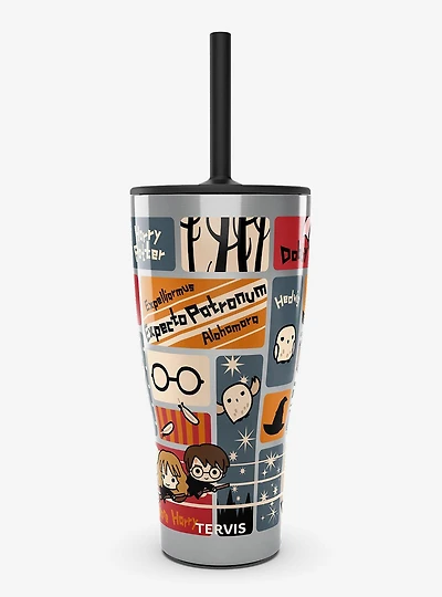 Harry Potter Charms Tiles Triple Insulated Tumbler Travel Cup