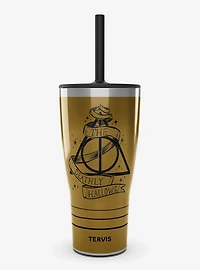 Harry Potter Deathly Hallows Triple Insulated Tumbler Travel Cup