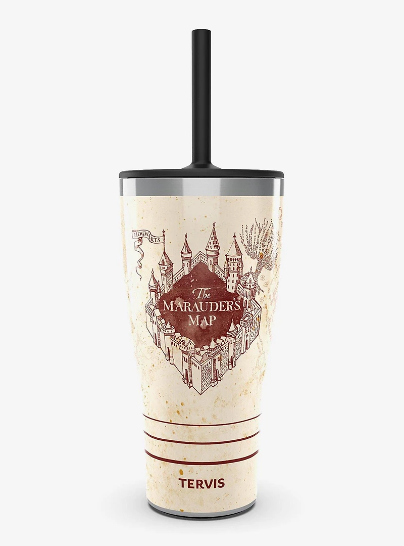 Harry Potter The Marauder's Map Triple Insulated Tumbler Travel Cup
