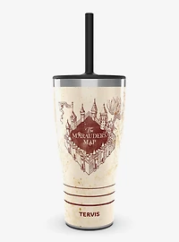 Harry Potter The Marauder's Map Triple Insulated Tumbler Travel Cup