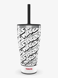 Star Wars Logo Pattern Triple Insulated Tumbler Travel Cup