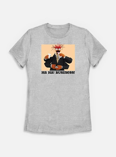 Disney the Muppets Pepe King Prawn Ha Business Womens T-Shirt