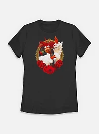 Disney The Muppets Pepe Fancy Portrait Womens T-Shirt