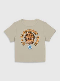 Marvel Fantastic Four The Thing Smash Womens Baby T-Shirt