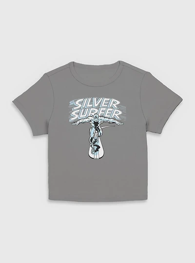 Marvel Fantastic Four The Silver Surfer Title Womens Baby T-Shirt