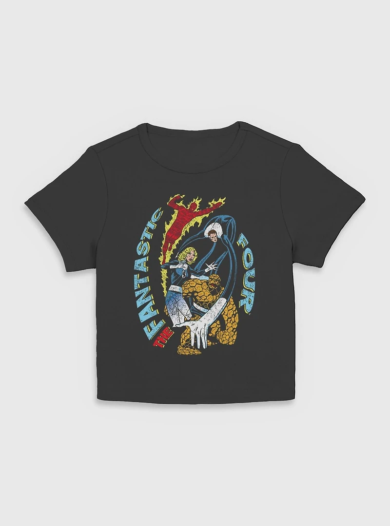 Marvel Fantastic Four Powers Womens Baby T-Shirt