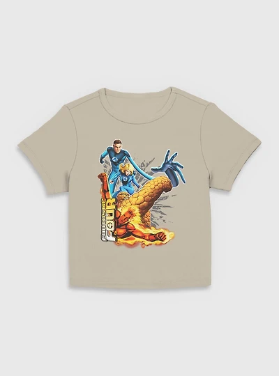 Marvel Fantastic Four Power Pack Womens Baby T-Shirt