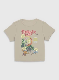 Marvel Fantastic Four Comic Vs Giganto Womens Baby T-Shirt