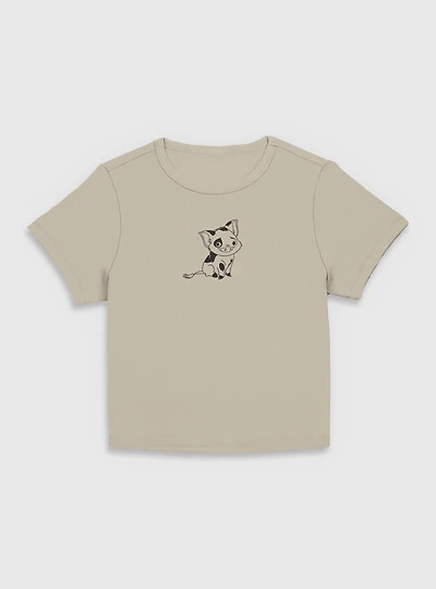 Disney Moana Pua Line Pocket  Women Baby T-Shirt