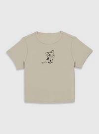 Disney Moana Pua Line Pocket  Women Baby T-Shirt